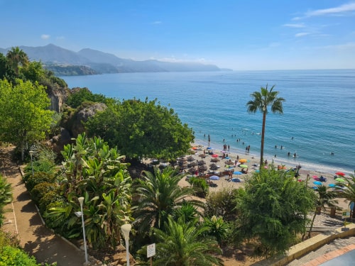 Coastal view of Málaga